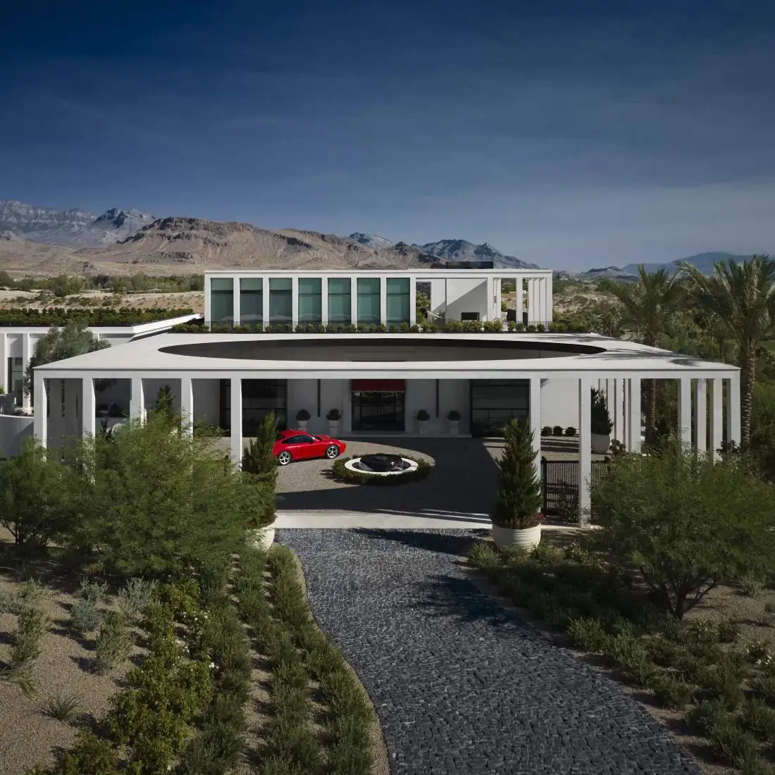 A luxury home project built by Forte Specialty Contractors in Las Vegas.