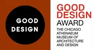 Chicago Athenaeum architecture and design logo.