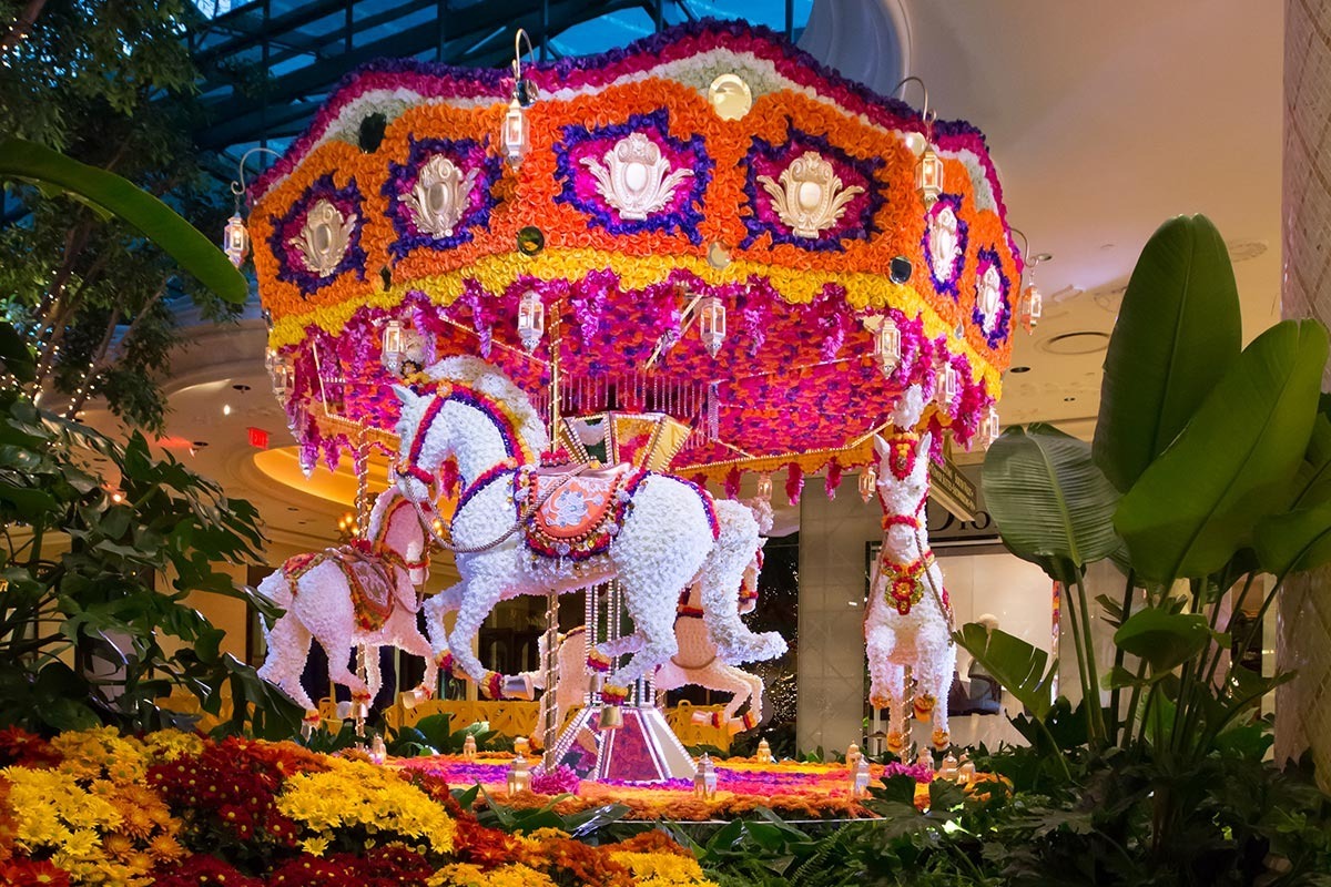 Las Vegas Theming Contractor Forte - Wynn Floral Display